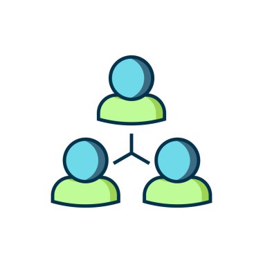 Doldurulmuş Çevrimiçi Sınıf simgesi beyaz arkaplanda izole edildi. Çevrimiçi eğitim kavramı. Düz çizgili, gölgeli. Vektör.