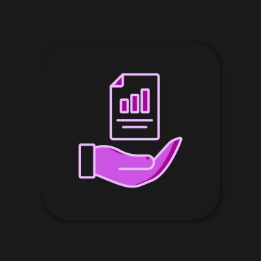 Doldurulmuş taslak Sözleşmesi siyah arkaplanda izole edilmiş bir el simgesi. Sigorta konsepti. Güvenlik, güvenlik, koruma, konsept koruma. Düz çizgili, gölgeli. Vektör.