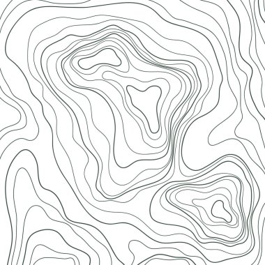Topografik çizim duvar kâğıdı. Arkaplan konsepti posteri. Çizgiler ve hatlar dağların rahatlama konsepti.