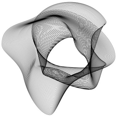 Soyut vektör arkaplanı. Tek renkli illüstrasyon. Resim siyah ve beyaz tonlarda bir etki içerir.