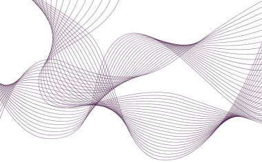 Soyut arkaplan. Beyaz arka planda bir sürü çizgi var. Broşür, broşür, web tasarımı için tasarım ögesi.