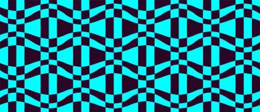 Psikedelik dama tahtası deseni. Kontrastlı renkler ve y2k tarzı geometrik şekiller içeren görsel olarak çarpıcı bir tasarım. Optik illüzyonlar retro sanat, grafik büyüleyici görsel vektör illüstrasyonu