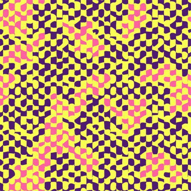 Psikedelik dama tahtası deseni. Kontrastlı siyah beyaz renkler ve tuhaf geometrik şekiller içeren çarpıcı bir tasarım. Optik illüzyonlar ve retro sanat, büyüleyici görsel vektör illüstrasyonu