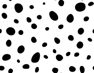 Beyaz arka planda düzensiz siyah lekeler ve lekeler. Şekiller pişmiş krema izlerine ya da dağınık kırıntılara benziyor. Sanatsal desenli görünüm vektörü olan minimalist, organik bileşim