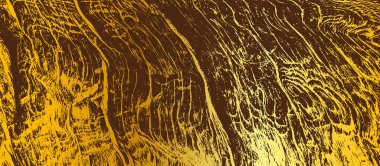 Metalik parlak ve doğal tahıllı altın ahşap doku vektörü. Kırsal eski pano ya da modern tasarım için arka plan deseni. Dekoratif malzeme, lüks ve zarif dijital sanat ve yaratıcı grafikler.