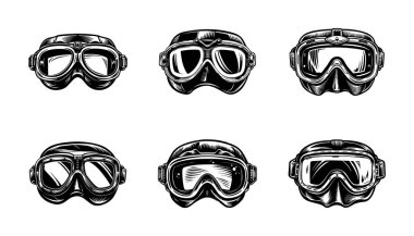 Beyaz arkaplan ile gözlük tasarım paketi