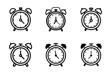 Uyarı simgesi demeti vektör biçiminde ayarlandı