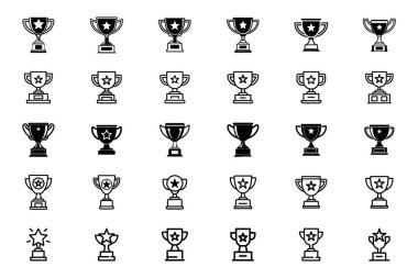 Ödül ödülü paketi vektör biçiminde ayarlandı