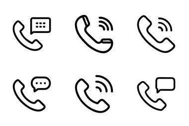 Vektör sanat biçimi Simge demeti tasarımı