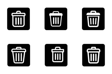 Yaratıcı vektör biçiminde simge paketini sil