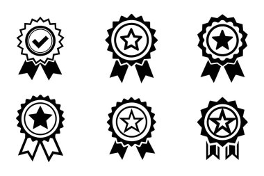 Vektör sanatında kalite yığın simgesi ayarlandı