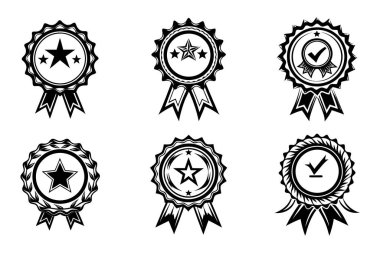 Vektör sanatında kalite yığın simgesi ayarlandı