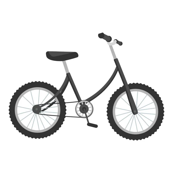 Niño Bicicleta Icono Vector Dibujos Animados Ciclista Deportivo Camino Del — Archivo Imágenes Vectoriales