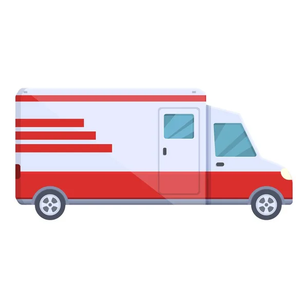 Sirene Krankenwagen Symbol Cartoon Vektor Einsatzwagen Reiseverkehr — Stockvektor