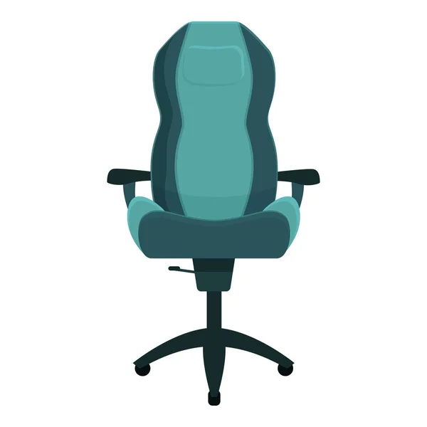 Rollstuhl Ikone Cartoon Vektor Gamer Stuhl Ergonomisches Büro — Stockvektor