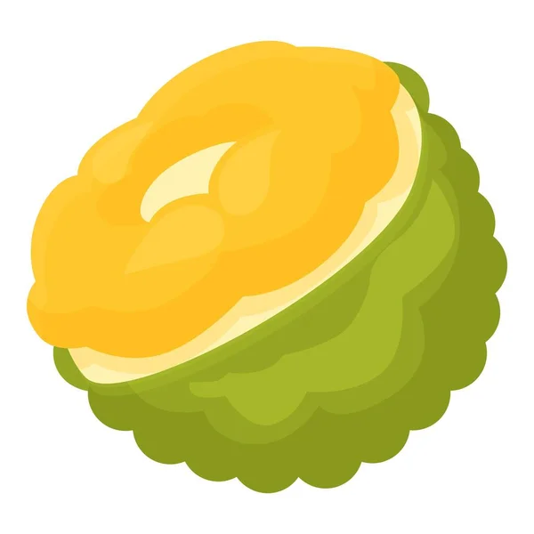 Jackfruit Food Ikone Cartoon Vektor Sommerliche Natur Tropische Lebensmittel — Stockvektor