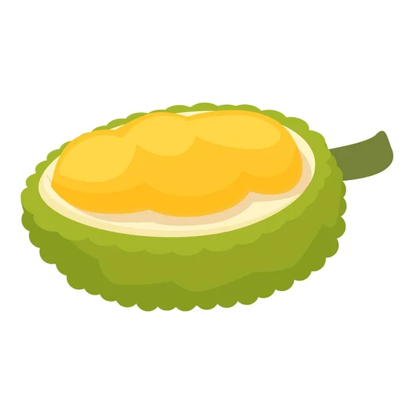 Gesunde Jackfrucht Ikone Cartoon Vektor Fruchtfutter Tropische Natur — Stockvektor