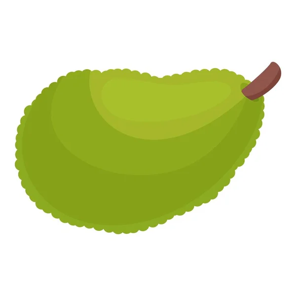 Naturaleza Jackfruit Icono Vector Dibujos Animados Comida Madura Jack Orgánico — Vector de stock
