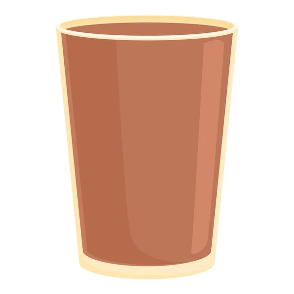 Cold Coffee Icon Cartoon Vector Pijte Kavárnu Ledové Latté — Stockový vektor