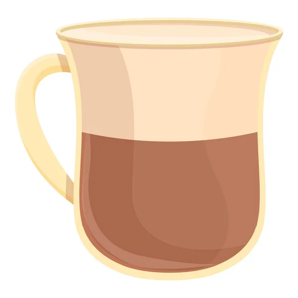 Drink Cup Icoon Cartoon Vector Ijskoffie Latte Vers — Stockvector