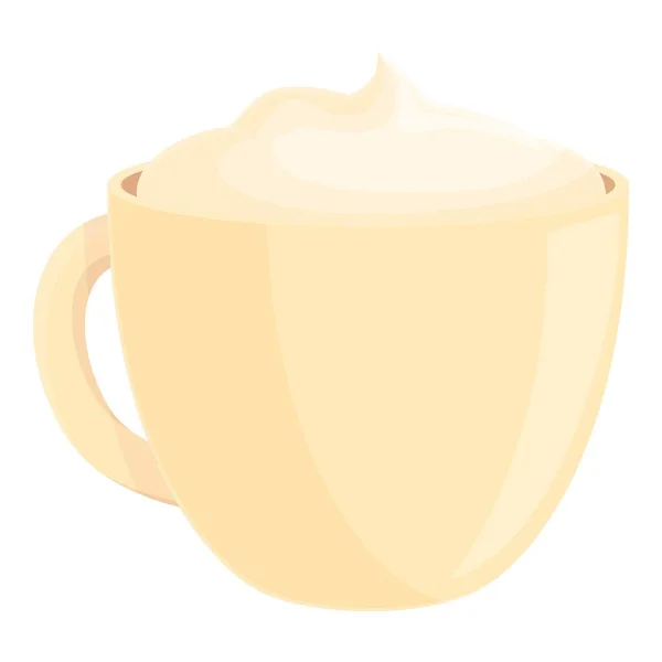 Kaffeetrinken Ikone Cartoon Vektor Kaffeetasse Vorhanden Eis Espresso — Stockvektor