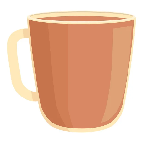 Кофе Икона Вектор Мультфильма Пей Кафе Ледяной Капучино — стоковый вектор
