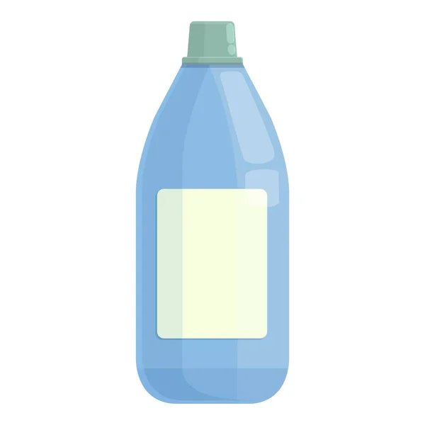 Απορρυπαντικό Μπουκάλι Εικονίδιο Κινουμένων Σχεδίων Διάνυσμα Υγρό Προϊόν Πιάτο Ετικέτας — Διανυσματικό Αρχείο