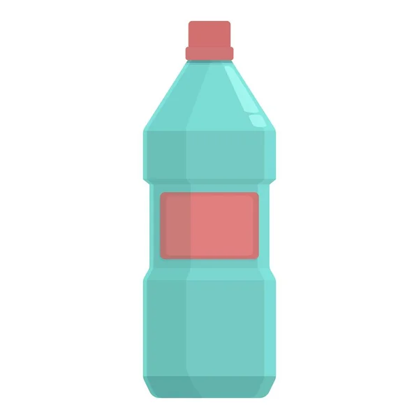Cleaner Bottle Icon Cartoon Vector Clean Soap Chemical Sponge — Stock Vector