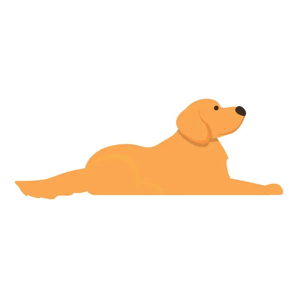 Baby Dog Stay Icon Cartoon Vector Cute Head Happy Pet — Stock Vector