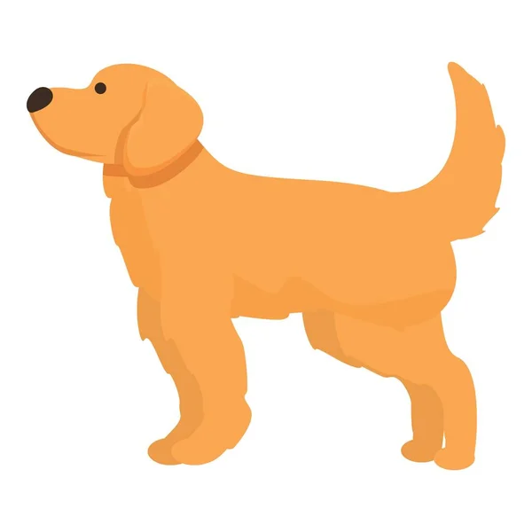 Bebé Perro Icono Vector Dibujos Animados Cara Cachorro Mascota Canina — Archivo Imágenes Vectoriales