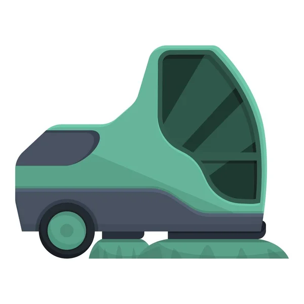 Clean Sweeper Icon Icon Vector Уличный Грузовик Боковой Автомобиль — стоковый вектор