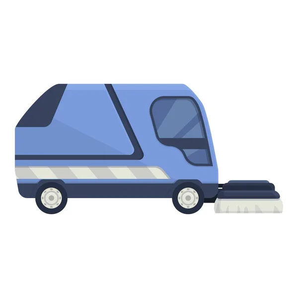 Urban Sweeper Icon Cartoon Vector Street Truck Machine City — Stock Vector