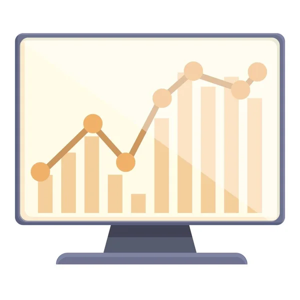 Handel Online Grafikon Tecknad Vektor Skolutbildning Arbetstagare — Stock vektor