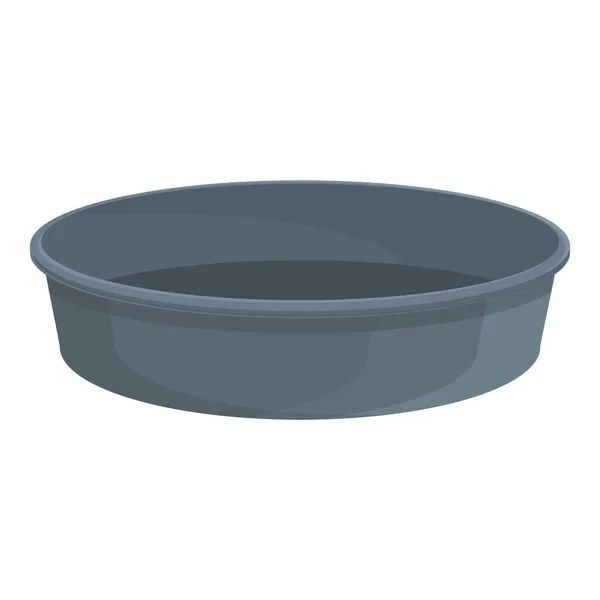 Bakeware Dish Icon Cartoon Vector Cooking Stuff Food Tin — Stock Vector