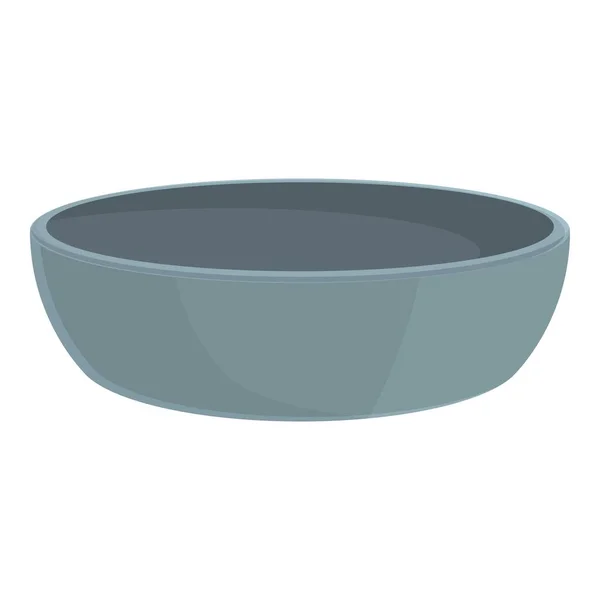 Bowl Bakeware Icoon Cartoon Vector Kookgerei Kookplaat — Stockvector