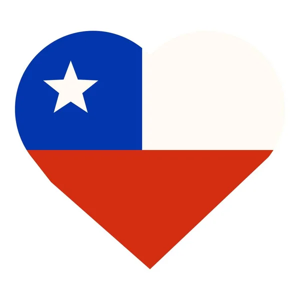 Картинный Вектор Иконки Флага Чили Национальные Поездки Остров Пасхи — стоковый вектор