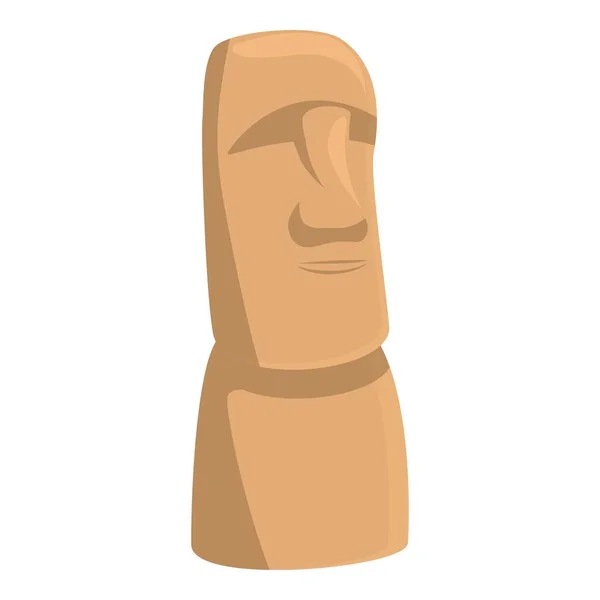Isolated Moai Emoji Vector Flat Icon Stock Vector (Royalty Free