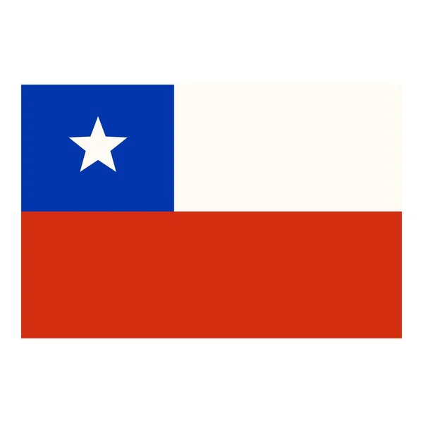 Мультипликационный Вектор Флага Чили Национальные Поездки Пасхальная Культура — стоковый вектор