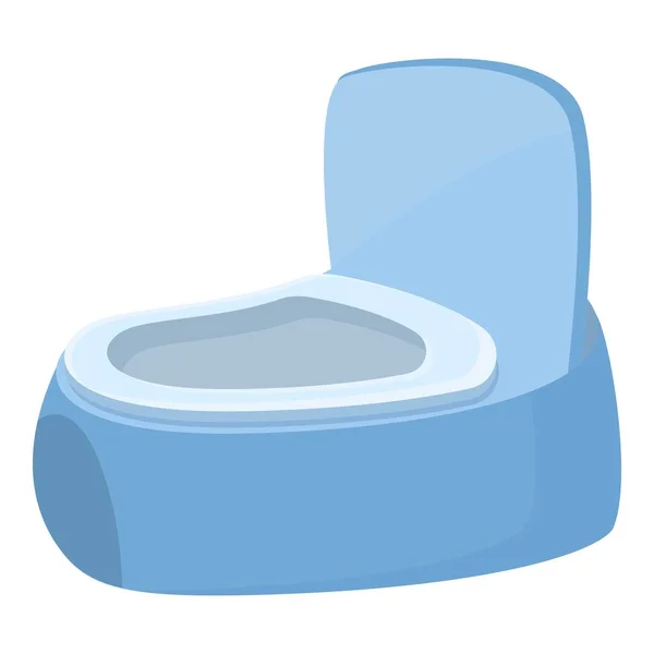Kreslený Vektor Ikon Nočníku Dětská Toaleta Dětská Toaleta — Stockový vektor