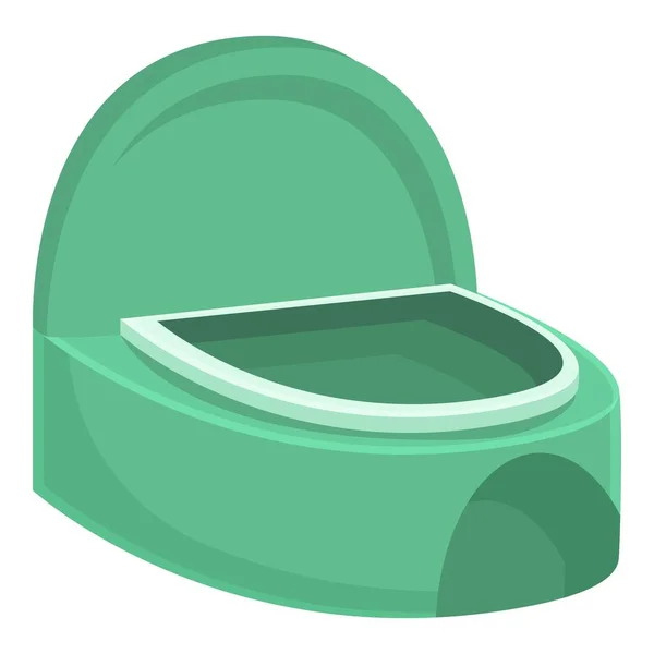 Zimmer Töpfchen Symbol Cartoon Vektor Baby Toilette Sanitärschüssel — Stockvektor