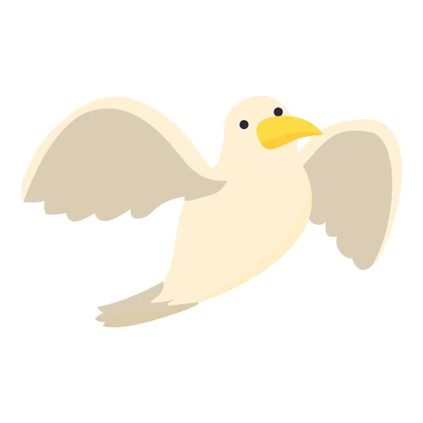 飞海鸥图标动画矢量 海上飞行 海上港口 — 图库矢量图片