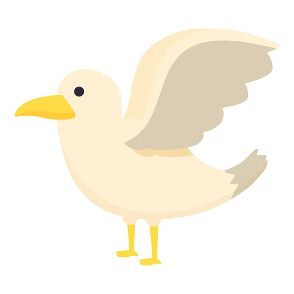 海鸥图标动画矢量 海洋动物 — 图库矢量图片