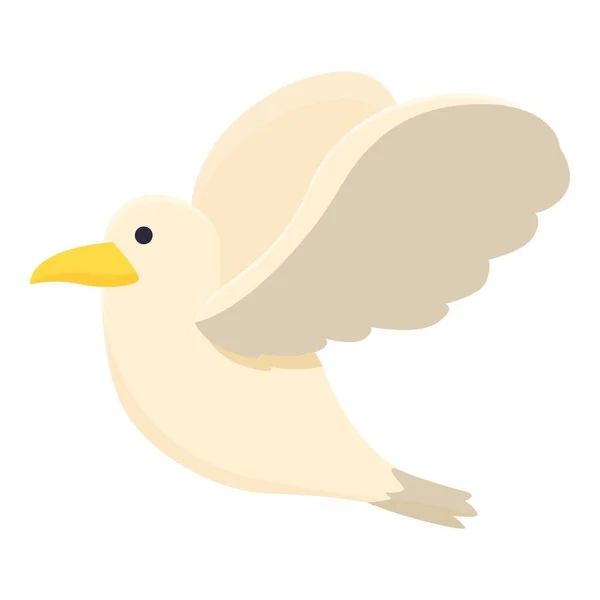 シーグルペットのアイコン漫画のベクトル 海鳥だ 海フライ — ストックベクタ