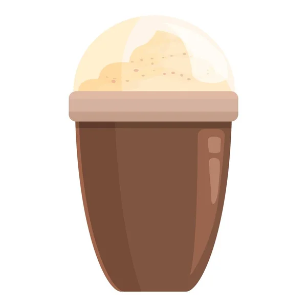Kruidenkoffie Icoon Cartoon Vector Drinkbeker Voedseldessert — Stockvector