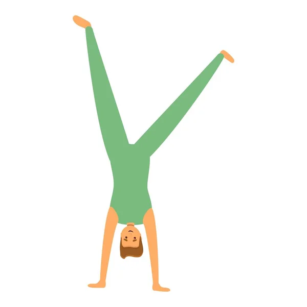 男人平衡图标动画矢量 马戏团的表演者空中小丑 — 图库矢量图片