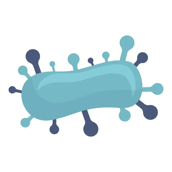 Mandelentzündung Bakterien Symbol Cartoon Vektor Hygiene Entzündung Kehlkopfschmerz — Stockvektor