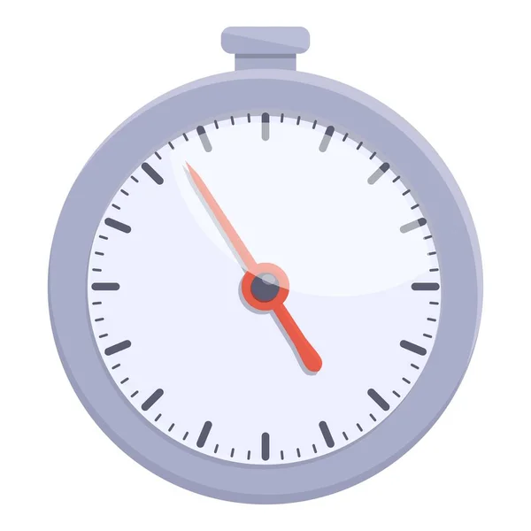 Σταματήστε Εικονίδιο Ρολόι Διάνυσμα Κινούμενα Σχέδια Χρονόμετρο Ώρα Για Αθλητισμό — Διανυσματικό Αρχείο