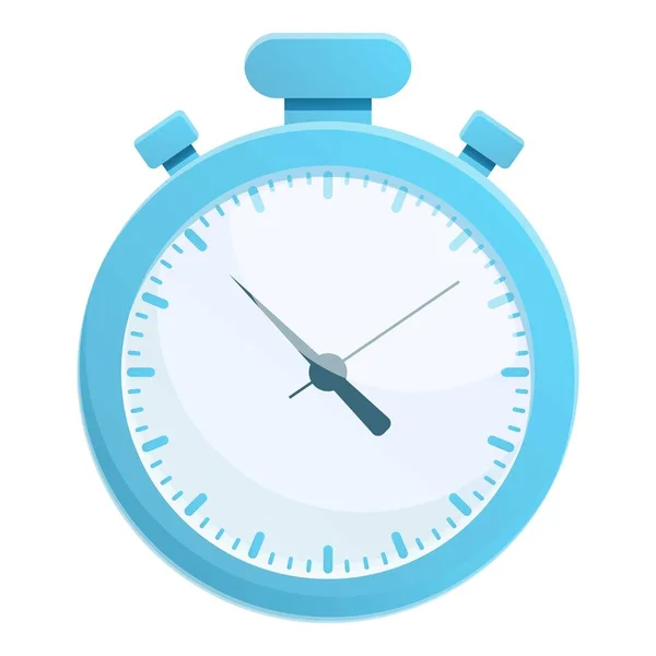 Deadline Stopwatch Pictogram Cartoon Vector Timer Klok Tweede Race Snelheid — Stockvector