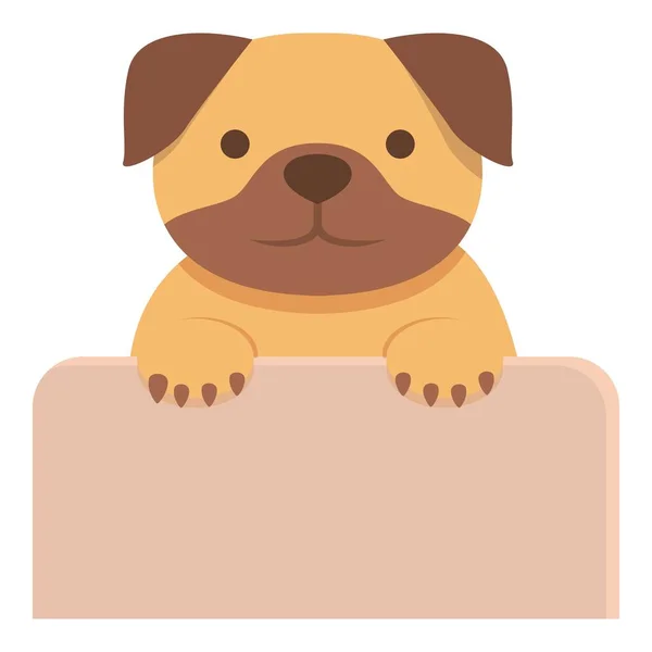 Salon Hundepflege Ikone Cartoon Vektor Wellnessbad Duschhaustier — Stockvektor