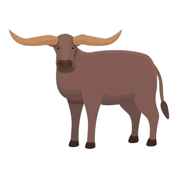 Raza Vaca Icono Dibujos Animados Vector Dairy Granja Carne Animales — Archivo Imágenes Vectoriales